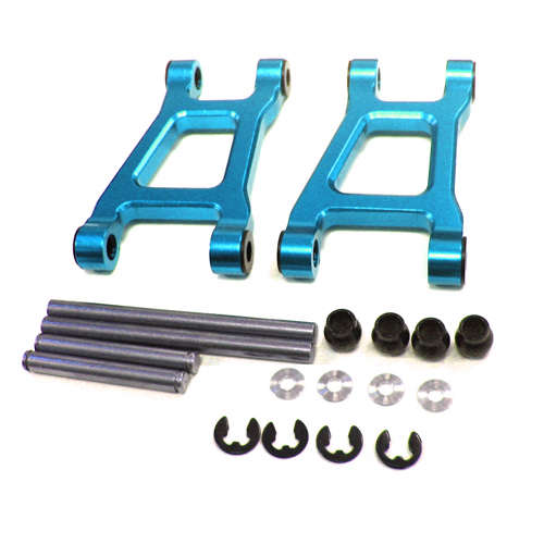 YEAH RACING ALUMINUM REAR UPPER ARM SET FOR 1:10 TAMIYA TT01/ TT01E (TT-124BU) - Yeah Racing 0.10kg