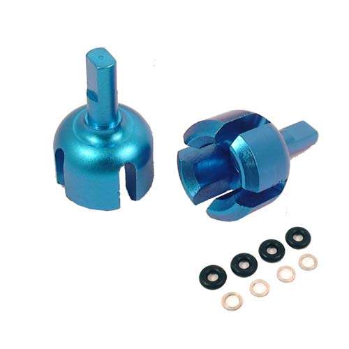 Yeah Racing Aluminum Front rear Gear Box Joint Bu For Tamiya TT01 TT01E (TT-133BU) - Yeah Racing 0.1
