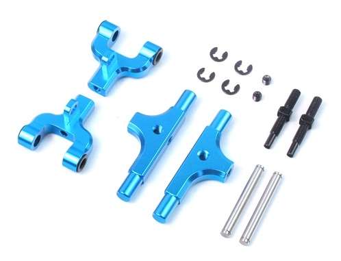Yeah Racing Aluminum Rear Upper Arm for Tamiya TT01 / TT01E (Adjustable Camber Function) (TTR-124BU)