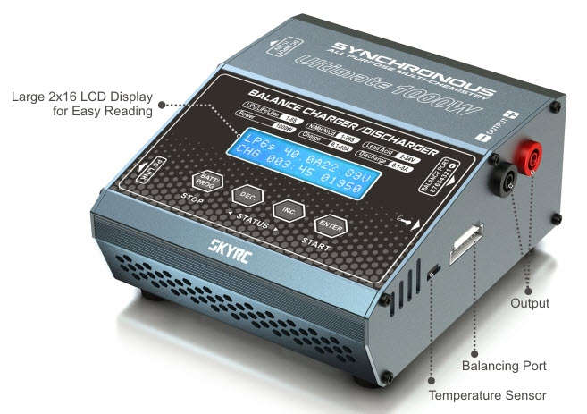 SkyRC - 1000W charger (SK-100069) - SkyRC 5kg