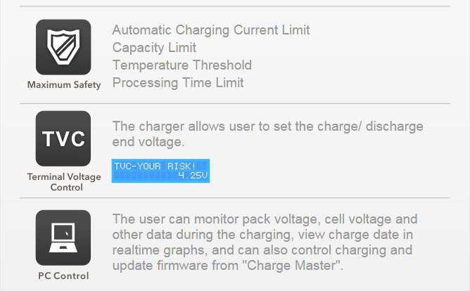 SkyRC - 1000W charger (SK-100069) - SkyRC 5kg
