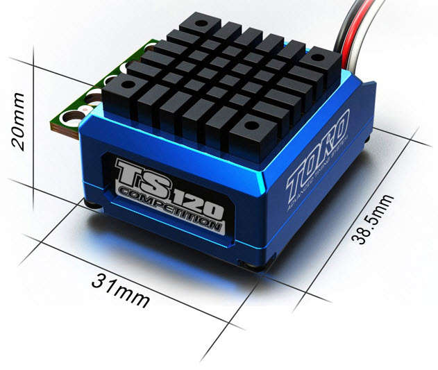 SkyRC - Toro TS 120A ESC plastic case (SK-300044) - SkyRC 1kg