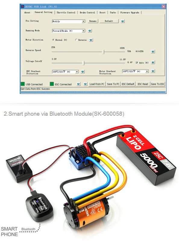 SkyRC - Toro TS 120A ESC plastic case (SK-300044) - SkyRC 1kg