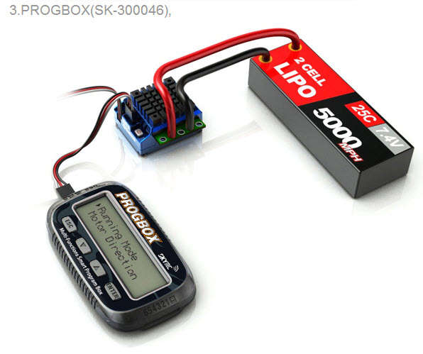SkyRC - Toro TS 120A ESC plastic case (SK-300044) - SkyRC 1kg