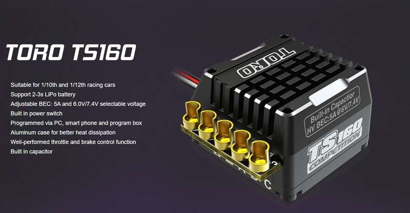 SkyRC - Toro TS 160A ESC (SK-300064) - SkyRC 1kg