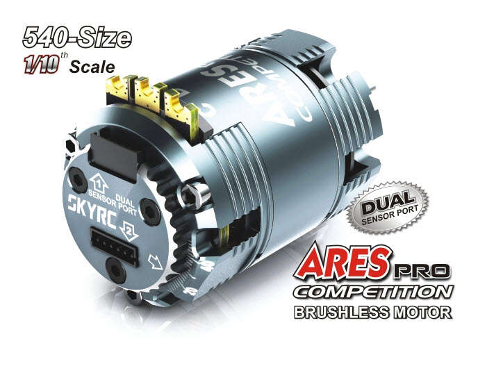 SkyRC -  ARES Pro 1/10 Scale 21.5T,1760KV Sensored BL motor (SK-400003-32) - SkyRC 1kg