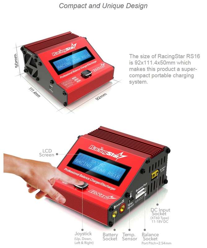 SkyRC - S16 Balance charger (SK-100078) - SkyRC 2kg