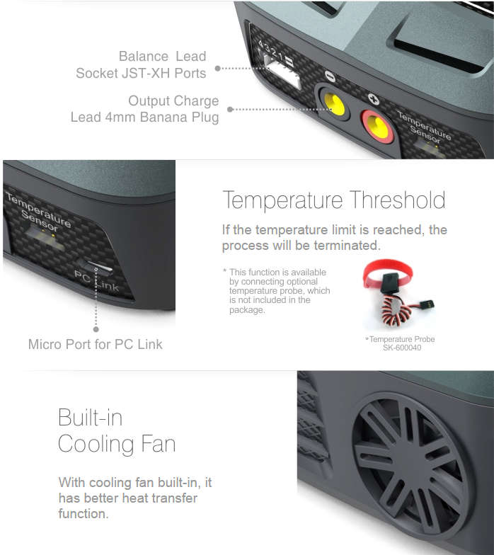 SkyRC - S60 Charger (SK-100106) - SkyRC 2kg