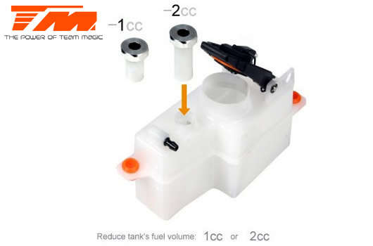TeamMagic - 1/8 B8 Gas Buggy (Rolling Chassis) - 4kg