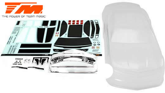 K-Factory CMR Touring Car Body (Clear , 195mm) - 0.50kg