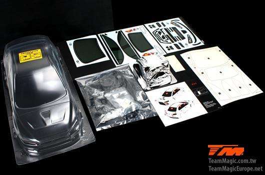 K-Factory EVX Touring Car Body (Clear,190mm) - 3kg