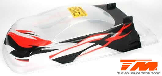 TeamMagic Pre-Painted 200mm Touring Car Body (G4JR style, base color needed) - 5kg