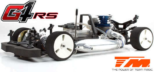 TeamMagic -  1/10 G4RS Gas Touring Car (Chassis Only requires servo, engine, shell, Wheels and Tires