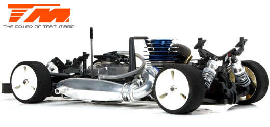 TeamMagic -  1/10 G4RS Gas Touring Car (Chassis Only requires servo, engine, shell, Wheels and Tires