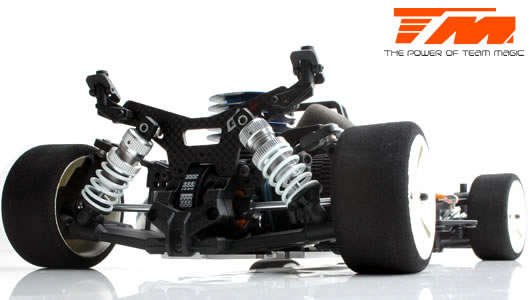 TeamMagic -  1/10 G4RS Gas Touring Car (Chassis Only requires servo, engine, shell, Wheels and Tires