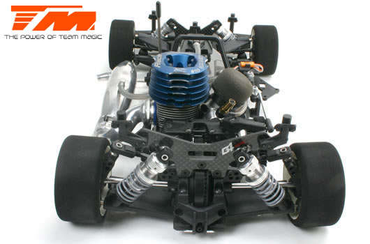 TeamMagic -  1/10 G4RS Gas Touring Car (Chassis Only requires servo, engine, shell, Wheels and Tires