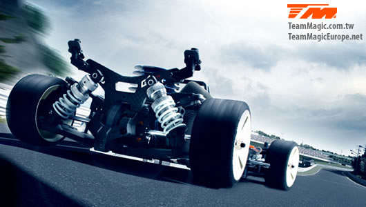TeamMagic -  1/10 G4RS Gas Touring Car (Chassis Only requires servo, engine, shell, Wheels and Tires