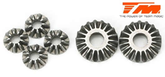 Team Magic Spare Part - G4RS - Bevel Gear Set - TM-504015 - 0.10kg
