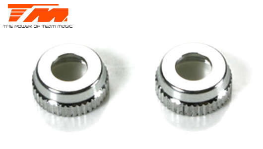 Team Magic Spare Part - G4RS - Shock Body Lower Cap (2 pcs) - TM-504022 - 0.10kg