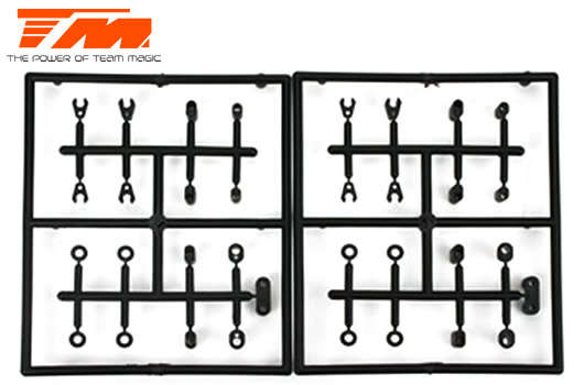 Team Magic Spare Part - G4RS - Adjustment Washer Set - TM-504084 - 0.10kg