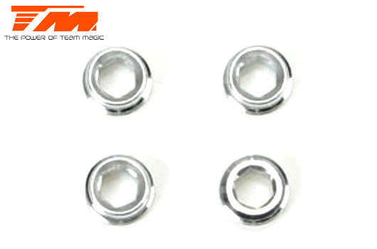 Team Magic Spare Part - G4RS - Rear Anti-Roll Bar Nut - TM-504087 - 0.10kg