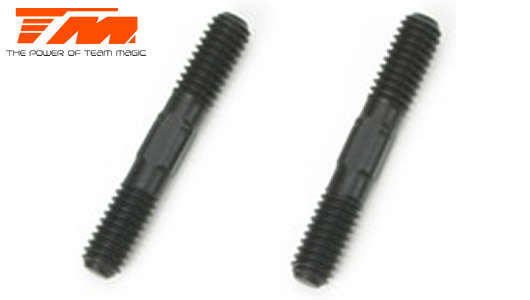 Team Magic Adjustable Rod - 4x 25mm (2 pcs) - TM-504092 - 0.10kg
