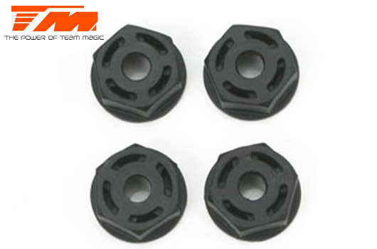 Team Magic Spare Part - G4RS - Wheel Adapter (4 pcs) - TM-504097 - 0.10kg