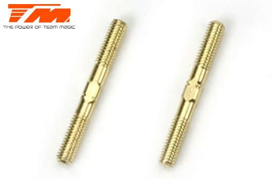 Team Magic Adjustable Rod - 3x 25mm (2 pcs) - TM-504106 - 0.10kg