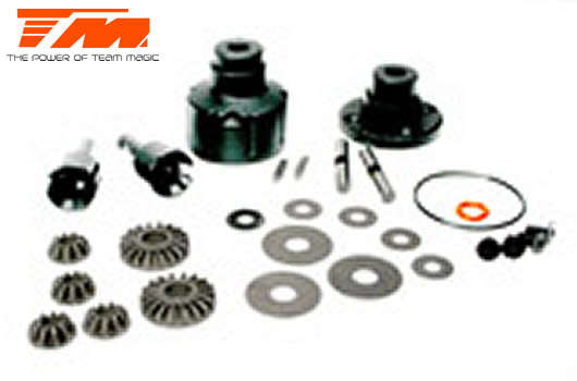 Team Magic Option Part - G4RS - Front Differential - TM-504125 - 0.10kg