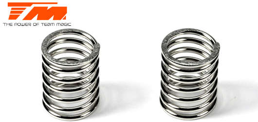 Team Magic Spare Part - G4JS/JR/D - Shock Spring (2 pcs) - TM-502144 - 0.10kg