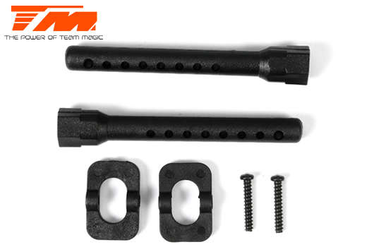 Team Magic Spare Part - G4JS/JR/D - Front Body Post (2 pcs) - TM-502183 - 0.10kg