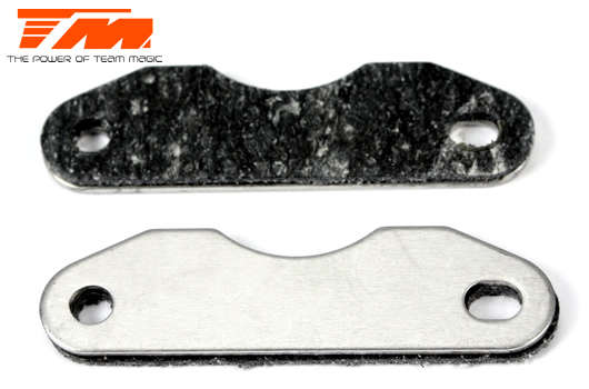 Team Magic Spare Part - G4JS/JR/D - Brake Plate and Brake Pad - TM-502198 - 0.10kg