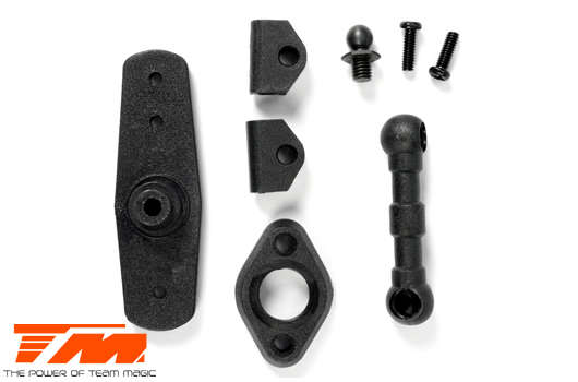 Team Magic Spare Part - G4JS/JR/D - Throttle Linkage Set - TM-502217 - 0.10kg