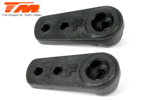 Team Magic Spare Part - G4JS/JR/D - Thick Servo Arm 25T - Futaba / HRC / Savx / Power HD / Orion / A