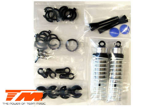 Team Magic Replacement Part - M8JS/JR - Rear Shock Absorber Set TM-560275 - 0.20kg
