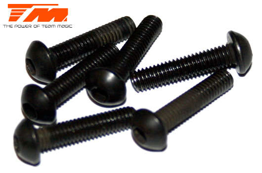 Screws - Button Head - M3.5 x 16mm (6 pcs) - 123516BU - 0.10kg