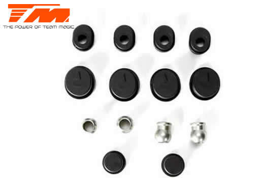 Replacement Part - M8JS/JR - Hinge Pin Nylon Cap and Adjuster Set - 560120 - 0.10kg
