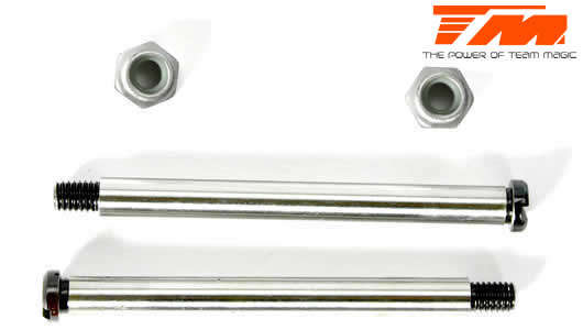 Replacement Part - M8JS/JR - ST Steel 3.5x41.5mm Hinge Pin (for Front Upper/Outside Lower) (2 pcs) -