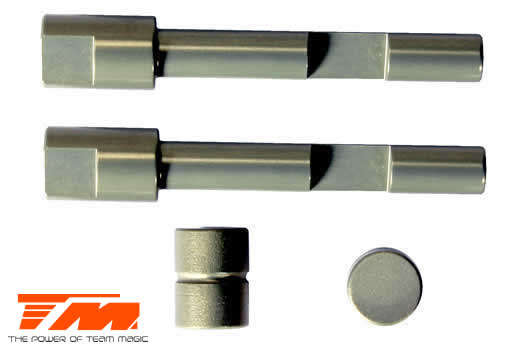 Replacement Part - M8JS/JR - Hard Coated Aluminum 7075 - Brake Cam Post and Cam (2 pcs) - 560164 - 0