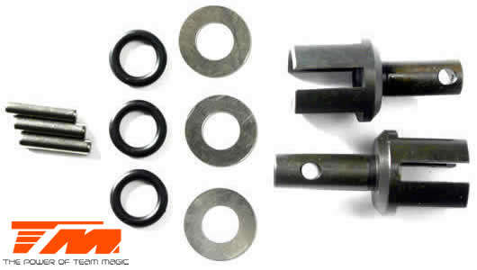 Replacement Part - M8JS/JR - ST Steel Center Differential Outdrives (2 pcs) - 560169 - 0.10kg