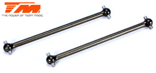 Replacement Part - M8JS/JR/B8ER - Hard Coated Aluminum 7075 - Center Drive Shaft (2 pcs) - 560245 -