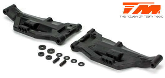 Replacement Part - M8JS/JR - Rear Lower Arm (2 pcs) - 560247 - Team Magic - The Power Of Team Magic