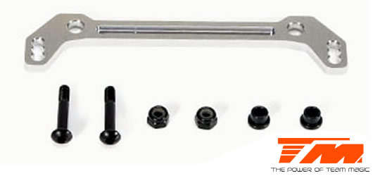 Replacement Part - M8JS/JR - Aluminum 7075 - One Piece Steering Linkage Set - 560255 - 0.10kg