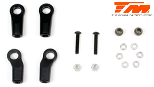 Replacement Part - M8JS/JR - Steering Linkage Pivot Ball and Ball End Set - 560256 - 0.10kg