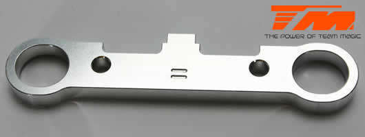 Replacement Part - M8JS/JR - Aluminum 7075 - Rear Lower Rear (1.5 and 2.5 Toe) Hinge Pin Plate - 560