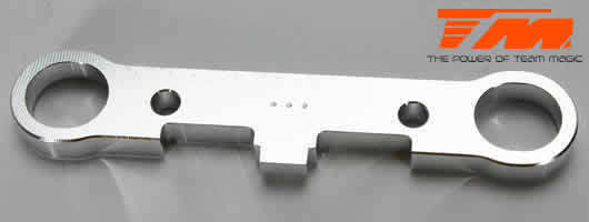 Replacement Part - M8JS/JR - Aluminum 7075 - Rear Lower Rear (2.5 and 3.5 Toe) Hinge Pin Plate - 560