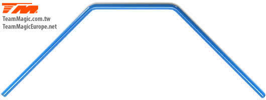 Replacement Part - M8JS/JR/B8RS/B8ER - Front Anti-Roll Bar - 2.5mm - Blue - 560531 - 0.10kg