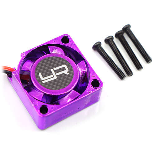 (#HTN-304PP) Hacktronic Tornado High Speed Ball Bearing Fan 25mm For ESC Purple  - 0.10kg