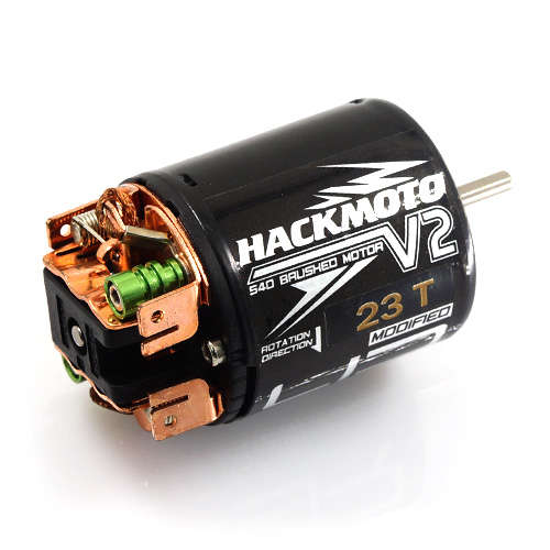 (#MT-0013) Hackmoto V2 23T 540 Brushed Motor - Yeah Racing 0.10kg