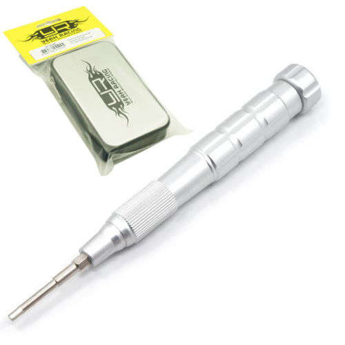 Yeah Racing Aluminum Screwdriver set W/ Hex Philip Flat Screw Bits #YT-0145 - 0.20kg